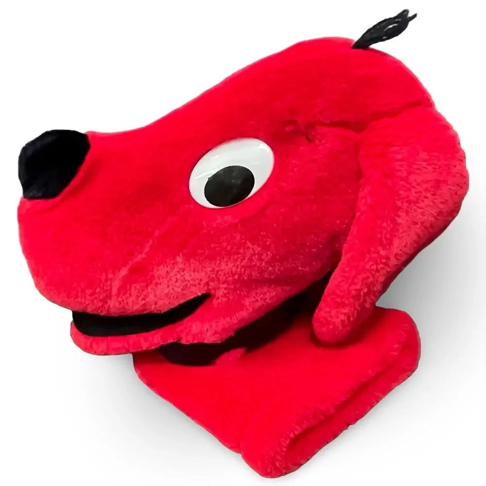 Dakin Clifford The Big Red Dog Vintage 1990 Hand Puppet Plush Scholastic 1963